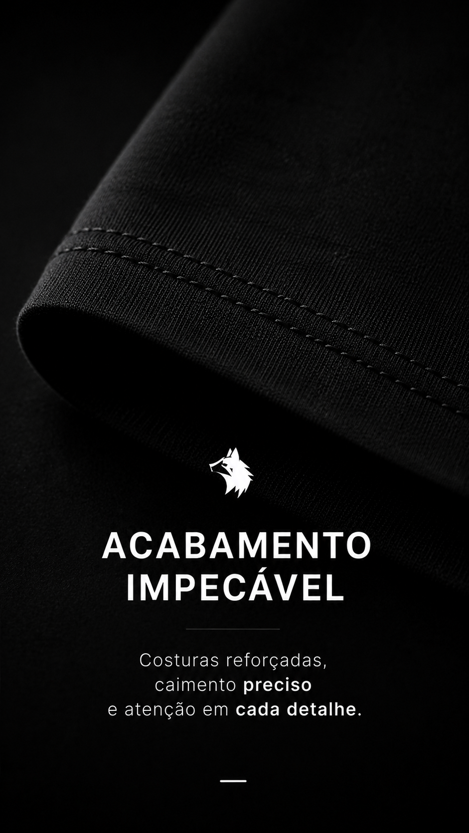 Detalhe de acabamento do tecido LOBU